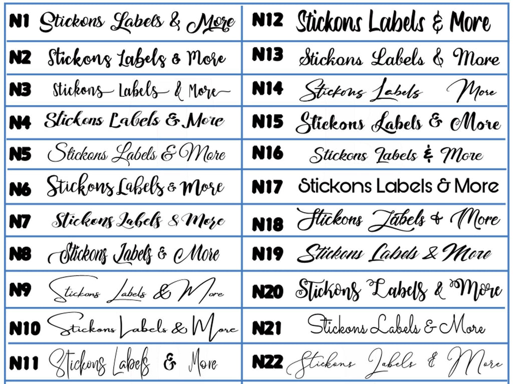 Lipgloss Lash labels Custom makeup Packaging Clear Stickers