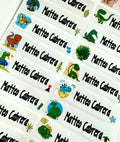 Dinosaur Personalized Waterproof School Stickers