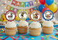 Party Cupcake Topper Decoration Dog