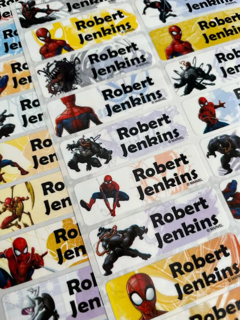 Child school name labels Personalized Waterproof Name Labels