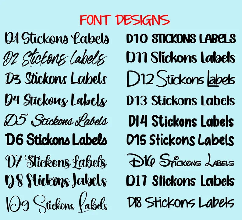 Custom Text Vinyl Decal: Personalized Name or Word Decal