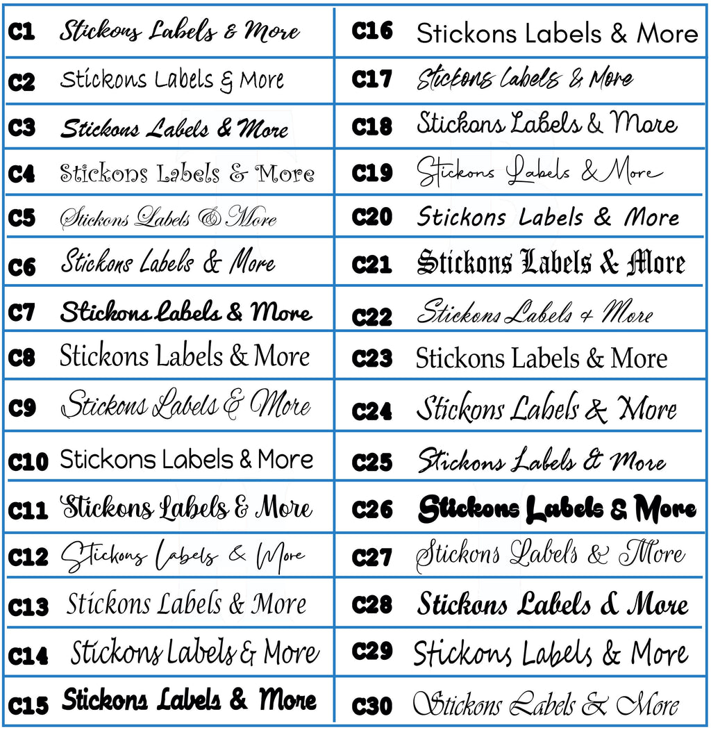 Lip Balm Labels Personalized Round