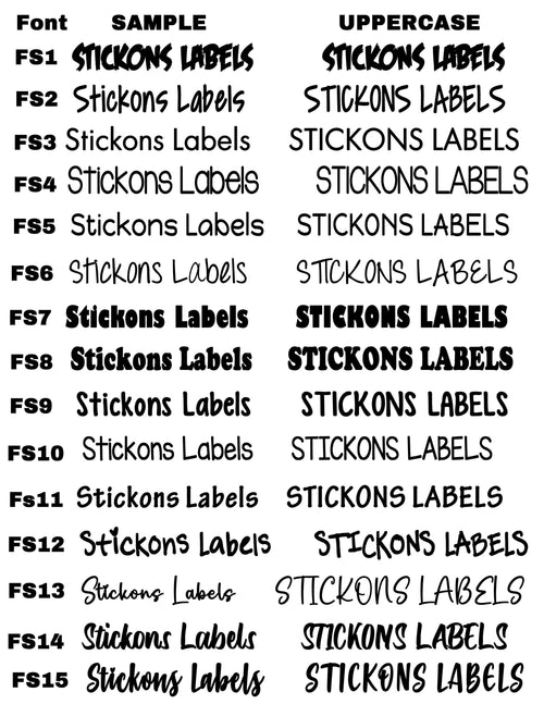 Colors Waterproof School Stickers