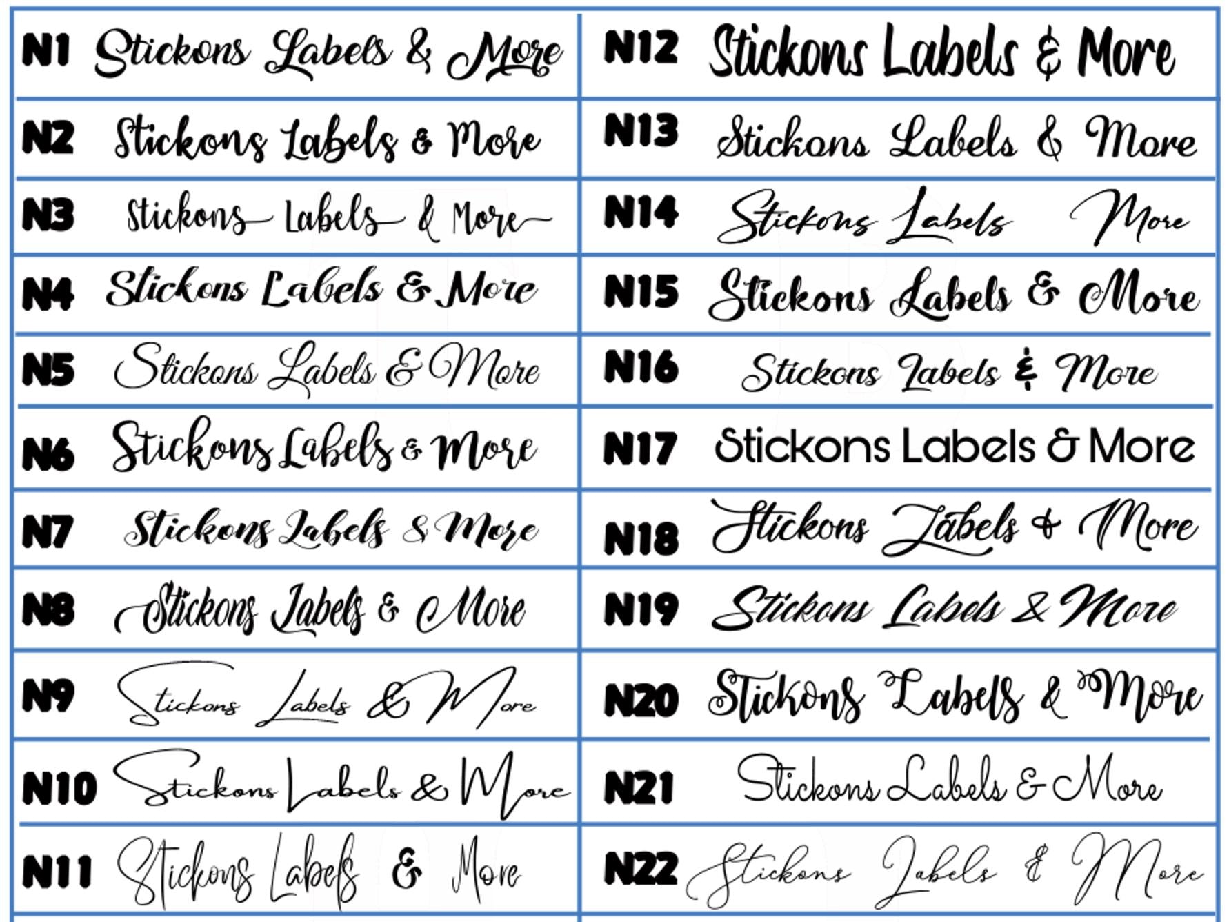 Custom Labels: Clear Rectangle Stickers, Personalized waterproof