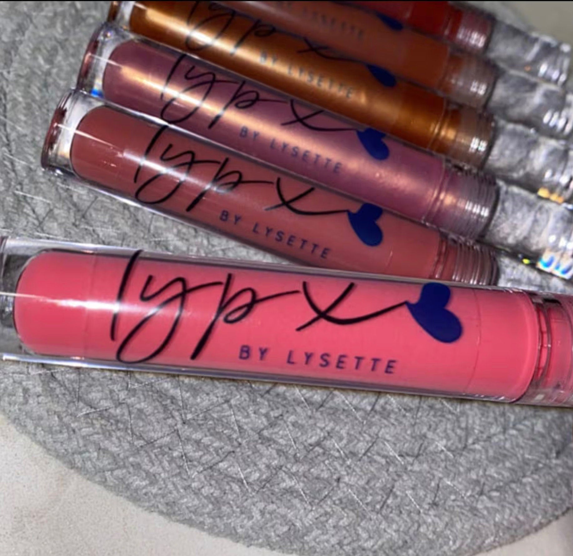 Lip Gloss custom Stickers Personalized Clear Cosmetic Labels: custom Logo, Lash