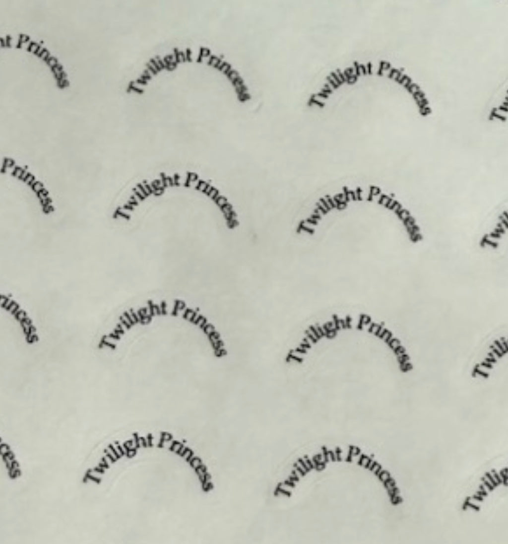Lipgloss Extra small round stickers