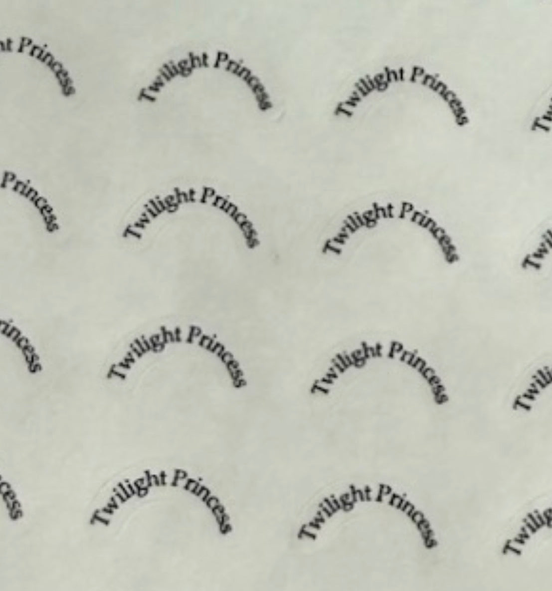 Lipgloss Extra small round stickers