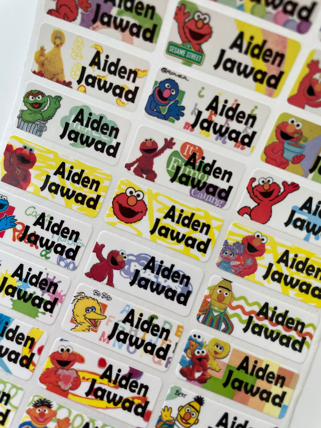 school labels Personalized daycare stickers Waterproof Name tags