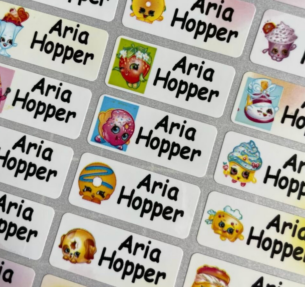 Children's  Personalized Waterproof Name Labels