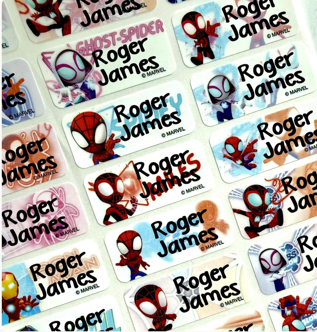 kids Personalized Waterproof Name Labels school labels stickers gift