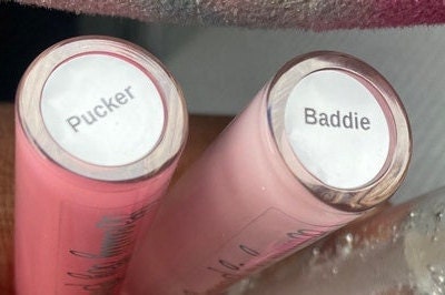 Lipgloss Extra small round labels