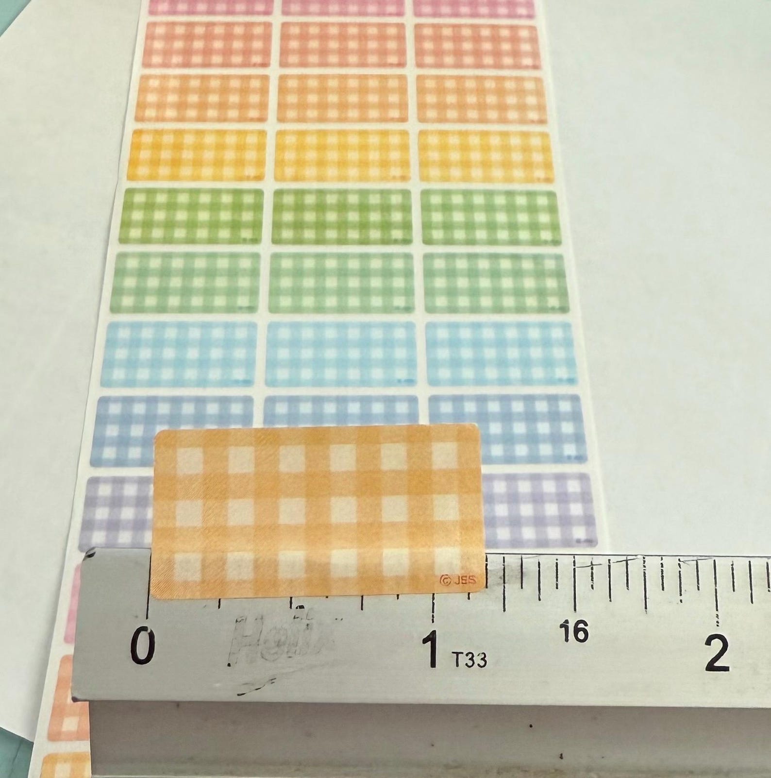 Color Glitter Chevron colorful Waterproof  Personalized labels