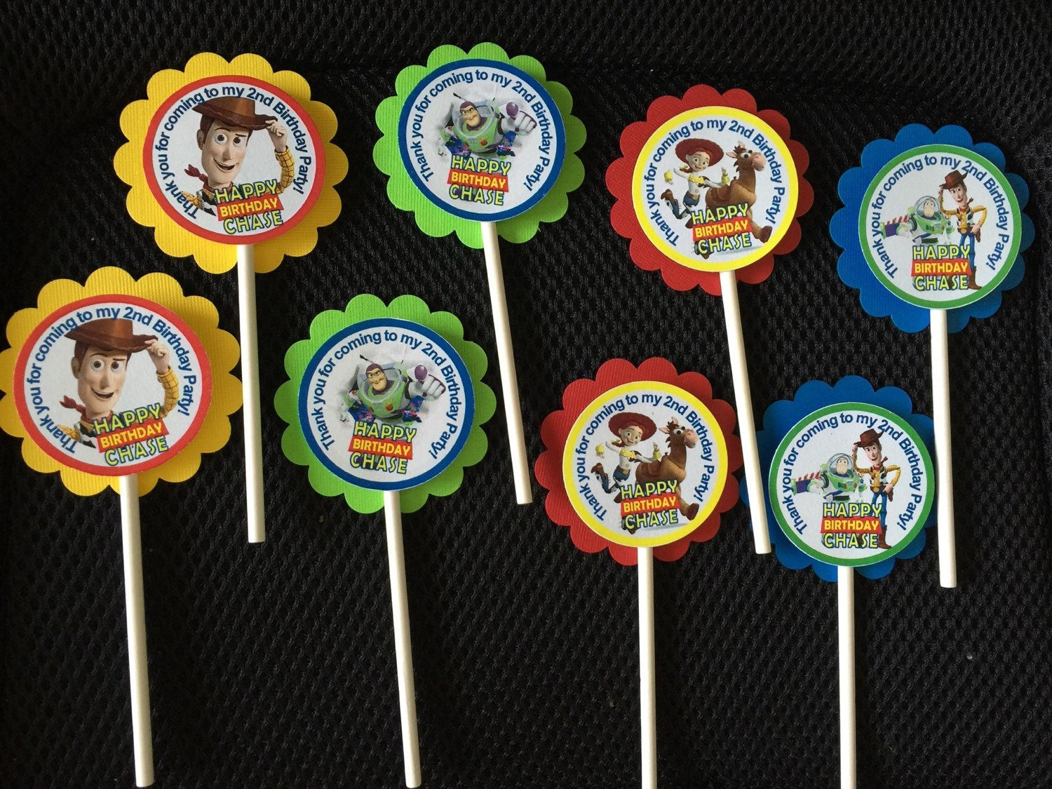 Party Cupcake Toy Story Topper Decoration boy Designs