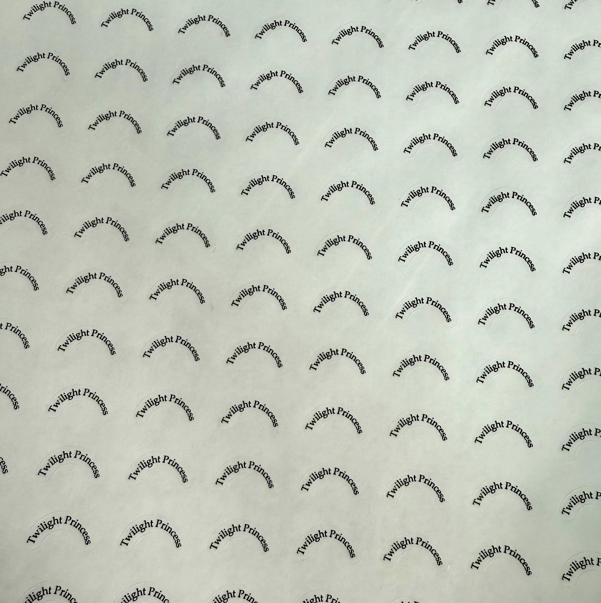 Lipgloss Extra small round stickers