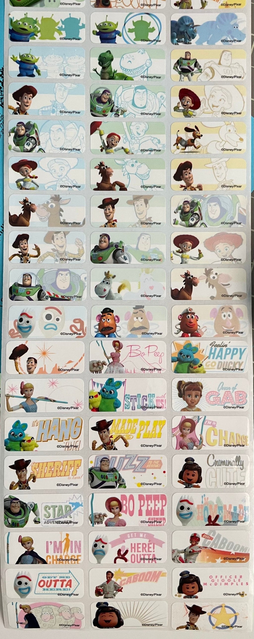Child Toy Personalized Waterproof Name Labels