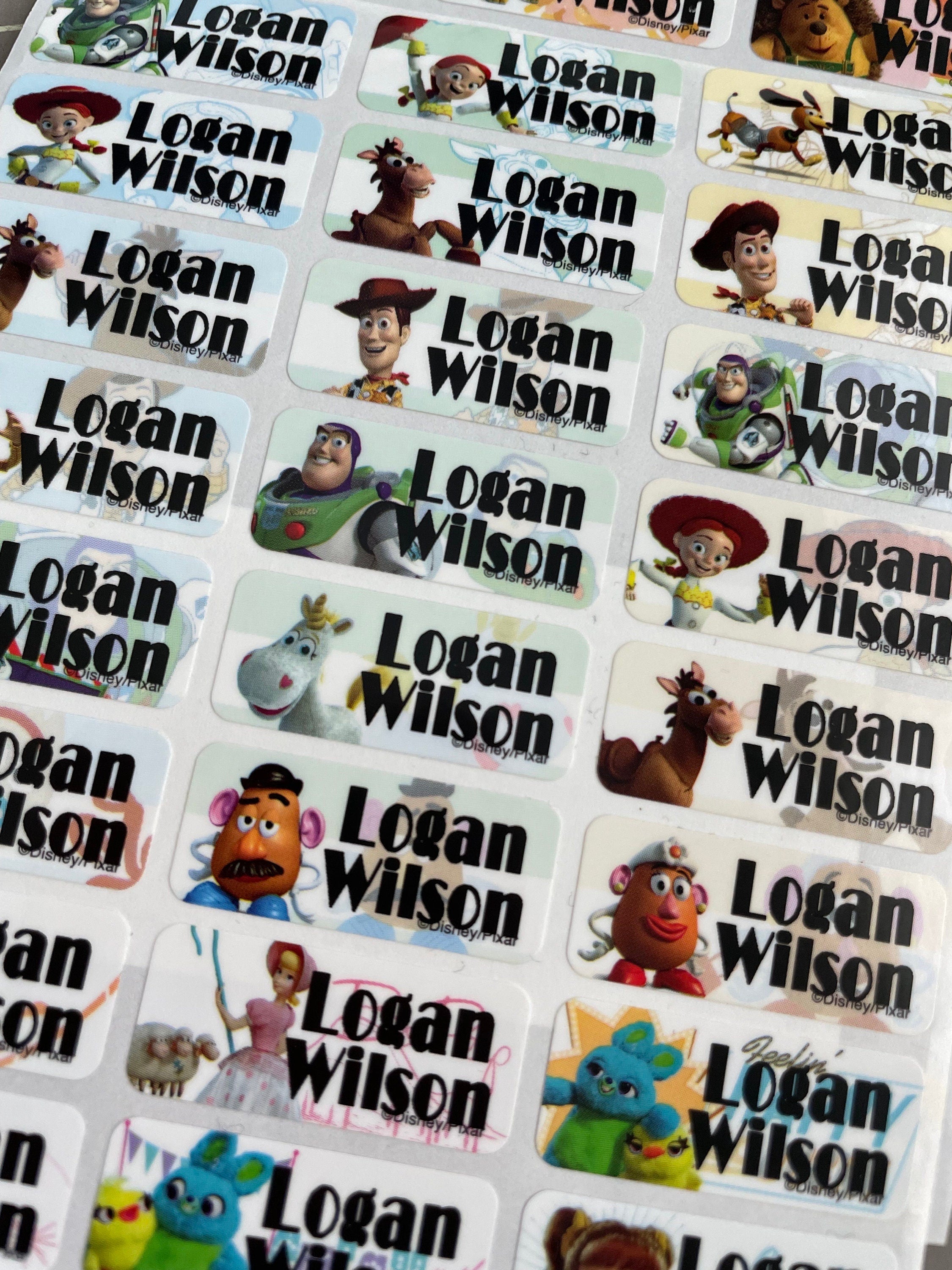 Child Toy Personalized Waterproof Name Labels