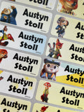 Children Personalized Kids Name Labels